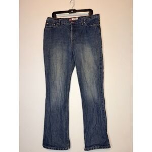 Vintage Faded Glory 1972 Jeans Women's 16 Missy Bootcut Medium Wash Denim USA